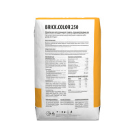 Цветная кладочная смесь армированная Dauer BRICK.COLOR 250 шоколадная 50 кг