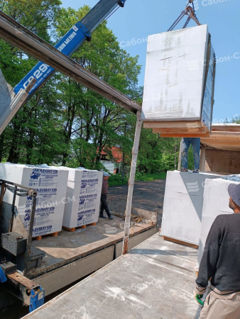 Блок газоcиликатный Могилевский КСИ 625х300х200 стеновой, D400